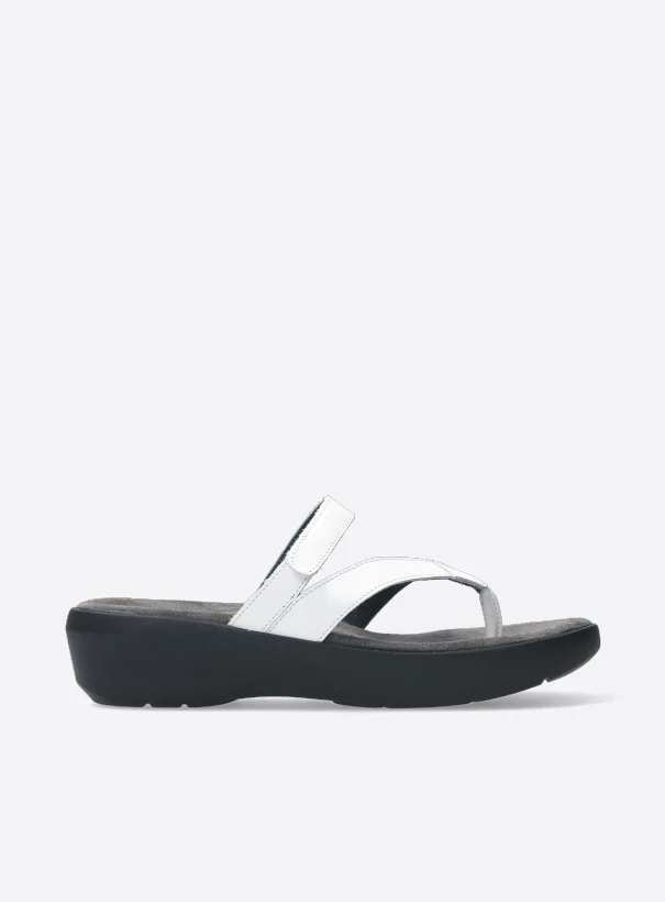 wolky slippers 00200 bassa 30100 wit leer