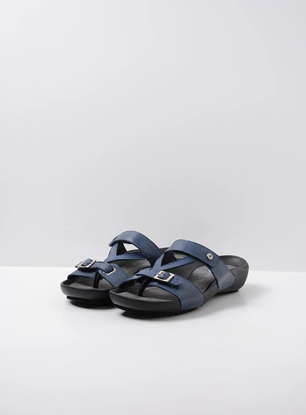wolky slippers 01000 oconnor 31840 jeans leer front