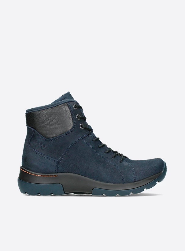 wolky extra comfort 03026 ambient 11801 blauw nubuck