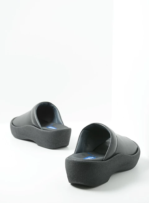 wolky slippers 03201 nassau 30000 zwart leer back