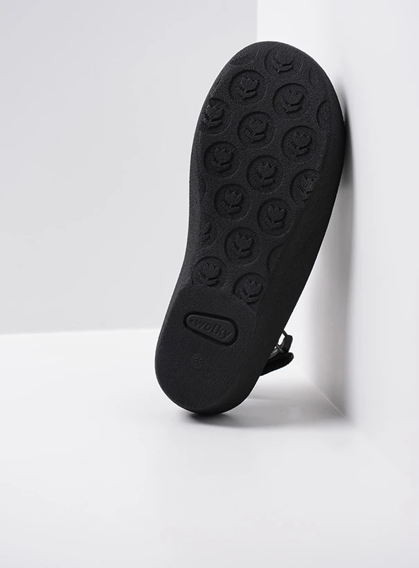 wolky sandalen 03204 jewel 30000 zwart leer sole