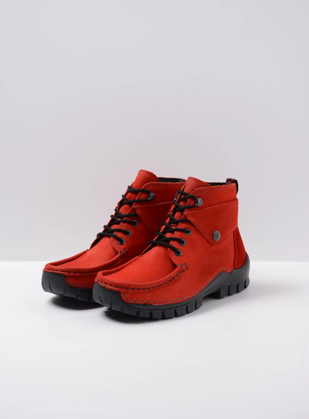 wolky extra comfort 04725 jump 16505 rood nubuck front