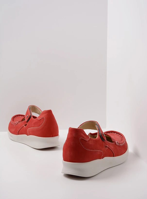 wolky extra comfort 05902 two 10570 red summer stretch nubuck back