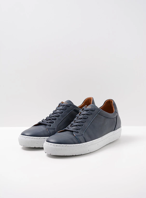 wolky sneakers 09483 forecheck 22800 blauw leer front